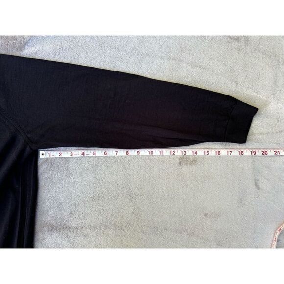 Boss Men’s Solid Black Knit Turtleneck Long Sleeve Pullover Sweater Size 3XL - Picture 4 of 8